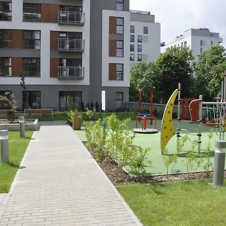Ferienwohnung Woronicza Premium - Jungle Warschau Exterior foto